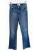 Paige Size 25 Light Wash Cotton Mid Rise Zip Flap Closure 5 Pocket Jeans Light Wash / 25