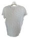 ATM Size M White Cotton Short Sleeve Burnout Top White / M