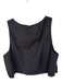 Apiece Apart Size 6 Black Cotton Sleeveless Cropped Top Black / 6