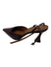 Reformation Shoe Size 8.5 Maroon Patent Leather Ankle Strap Stiletto Pumps Maroon / 8.5