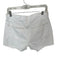 Agolde Size 27 White Organic Cotton High Waist Button Fly Cut Off Denim Shorts White / 27