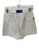 Frame Size 28 Creme Cotton High Waist Cargo Pockets Shorts Creme / 28