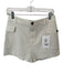 Frame Size 28 Creme Cotton High Waist Cargo Pockets Shorts Creme / 28