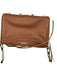 Rebecca Minkoff Brown & Gold Leather Chain Strap Gold Hardware Crossbody Bag Brown & Gold / S