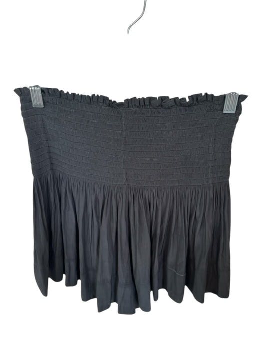 Koch Size XS Charcoal Polyester Smocked Solid Shorts Charcoal / XS
