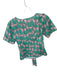 0 Degrees Celsius Size XS Green & Pink Polyester Short Sleeve Horses Top Green & Pink / XS