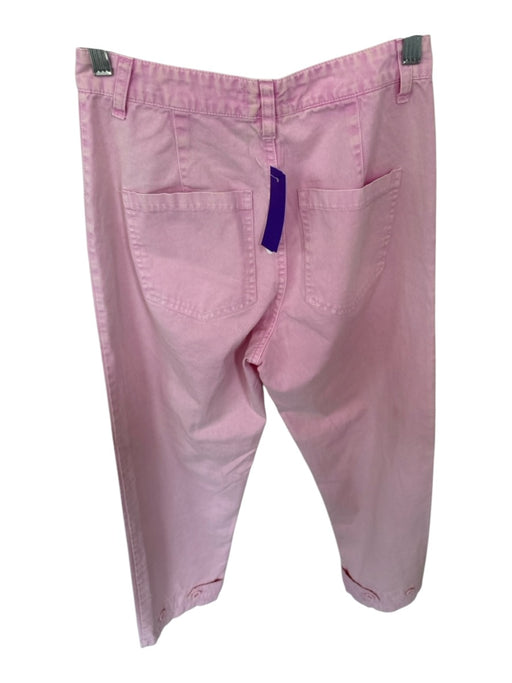 Pistola Size 25 Pink Cotton Blend High Waist Button Fly Cargo Pockets Pants Pink / 25