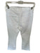 Veronica Beard Size 27 White Cotton Blend High Waist Flare Jeans White / 27