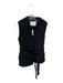 Spanx Size S Black Modal Blend Quilted Snap buttons Belted Athletic Jacket Black / S