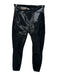 Spanx Size S Black Faux Patent Leather High Waist Leggings Black / S