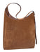 Tory Burch Brown Suede Shoulder Strap tall Gold Hardware Bucket Bag Brown / L