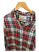 Frank & Eileen Size M Red & green Modal Long Sleeve Plaid Button Down Top Red & green / M