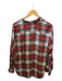 Frank & Eileen Size M Red & green Modal Long Sleeve Plaid Button Down Top Red & green / M