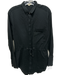 Helmut Lang Size M Black Cotton Long Sleeve Button Up pocket Top Black / M