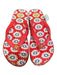Tory Burch Shoe Size EST 8 Red, White & Black Rubber Flip Flop Logo Sandals Red, White & Black / EST 8