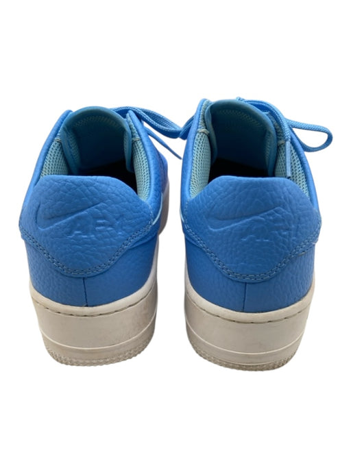 Nike Shoe Size 7 Light Blue Leather round toe Perforated Platform Sneakers Light Blue / 7