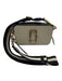 Marc Jacobs Cream & Black Saffiano Leather Gold hardware Detachable Strap Bag Cream & Black / Small