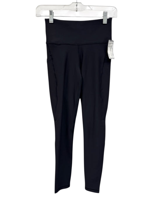 Athleta Size XS Black Nylon & Spandex Athletic Full Length Leggings Black / XS