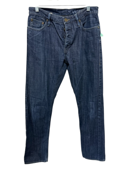 Burberry Brit Size 30 Dark Wash Cotton Solid Jean Jacket Men's Pants Dark Wash / 30