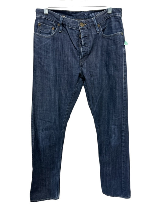 Burberry Brit Size 30 Dark Wash Cotton Solid Jean Jacket Men's Pants Dark Wash / 30
