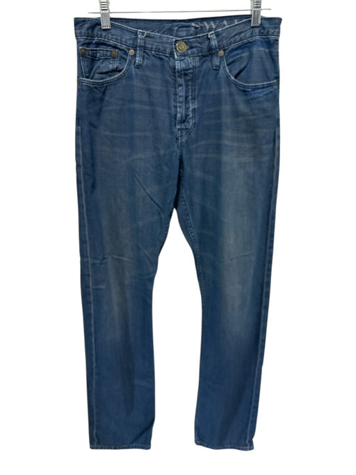 Burberry Brit Size 30 Medium Wash Cotton Solid Jean Jacket Men's Pants Medium Wash / 30