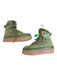 Adidas x Ivy Park Shoe Size 8 Green Suede Faux Shearling High Top Sneakers Green / 8