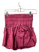 FP Movement Size M Raspberry Nylon Blend High Waist Stretch Short Shorts Shorts Raspberry / M