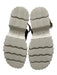 Softwaves Shoe Size 39 Beige & Black Suede Woven Detail Ankle Buckle Sandals Beige & Black / 39