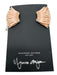 Mignonne Gavigan Rose Gold & Pink Plastic Beaded Wings Post Back Earrings Rose Gold & Pink