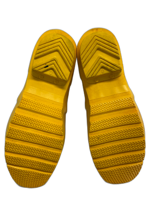 Hunter Shoe Size 9 Yellow Rubber Half Calf Waterproof Rain Boots Yellow / 9