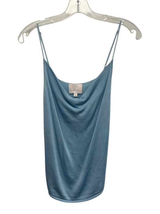 5a7 Cinq a Sept Size XS Light Blue Viscose Sleeveless Cowl Neck camisole Top Light Blue / XS