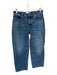 Madewell Size 24P Med Dark Wash Cotton High Waist Button Fly Barrel Jeans Med Dark Wash / 24P