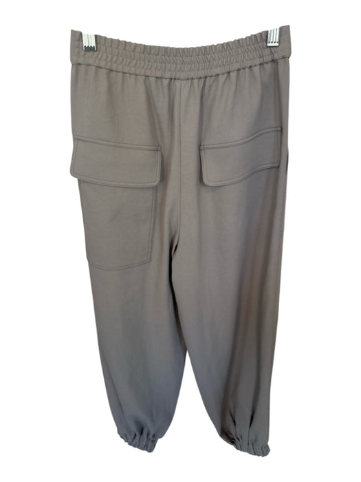 Tibi Size XXS Taupe Polyester Blend Jogger Elastic Waist Pockets Pants Taupe / XXS
