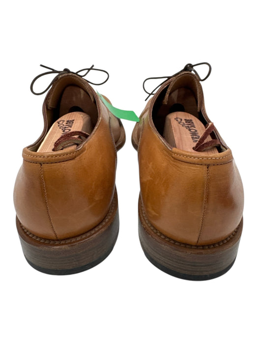 Bruno Magli Shoe Size 9 Brown Leather Solid Dress Cap Toe Men's Shoes Brown / 9