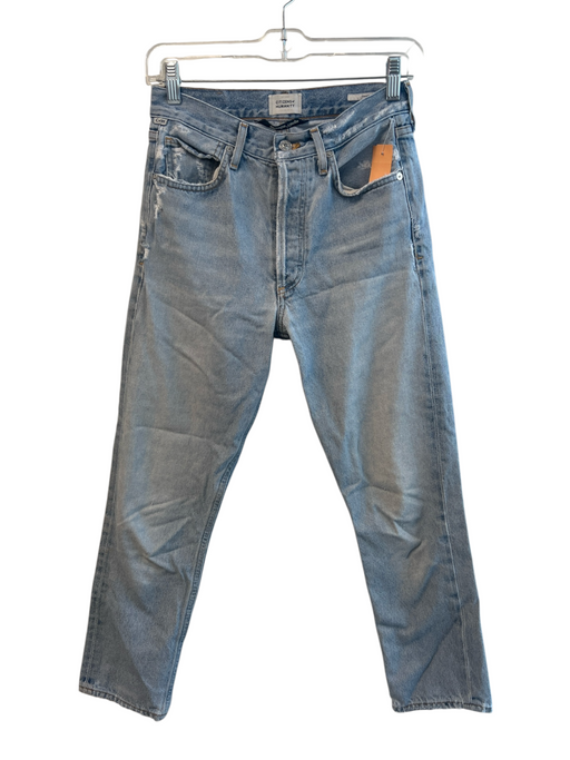 Citizens of Humanity Size 24 Light Wash Cotton Blend 5 Pocket Mid Rise Jeans Light Wash / 24