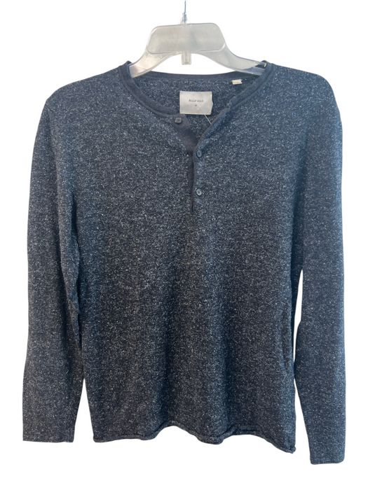 Billy Reid Size Medium Navy No Fabric Tag Long Sleeve Round Neck Sweatshirt Navy / Medium
