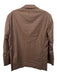 Ted Baker Brown Wool & Silk Blend 2 Button Men's Suit Brown / 38