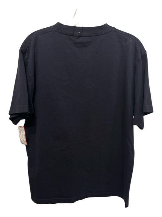 Balenciaga Size XL Black Cotton Graphic Men's Short Sleeve Black / XL