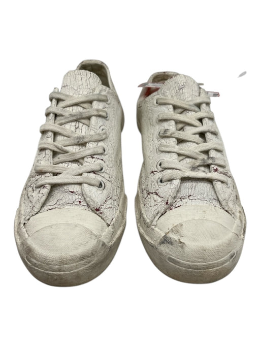 Converse Shoe Size 6 AS IS White Synthetic Low Top Lace Up Men's Shoes White / 6