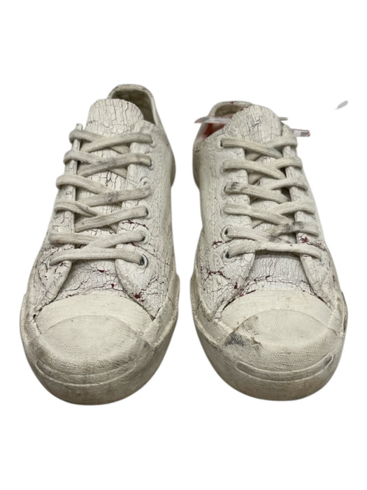 Converse Shoe Size 6 AS IS White Synthetic Low Top Lace Up Men's Shoes White / 6