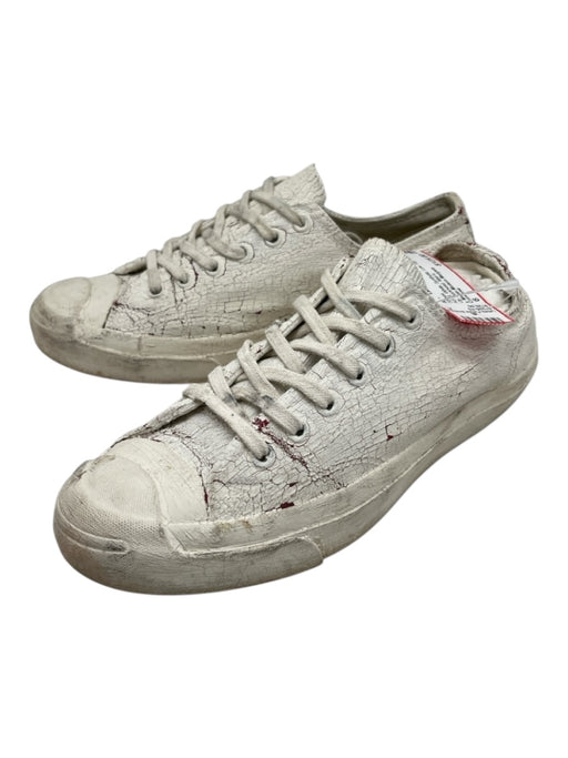 Converse Shoe Size 6 AS IS White Synthetic Low Top Lace Up Men's Shoes White / 6