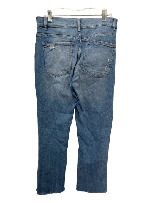 DL1961 Size 27 Medium Wash Cotton High Rise Ankle distressed Jeans Medium Wash / 27