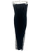 Poster Girl Size S Black & White Polyester Blend Side Panel Strapless Midi Dress Black & White / S