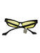 Gucci Black & Yellow Acetate Cat Eye Tinted Sunglasses Black & Yellow