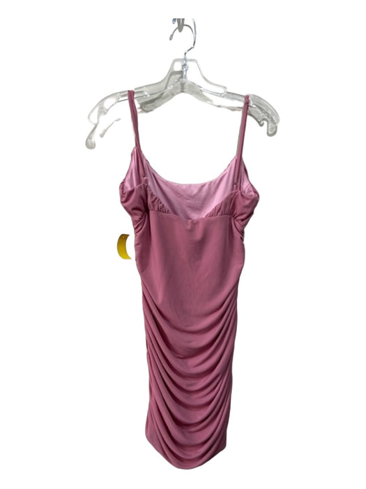 Lovers + Friends Size Medium Pink Polyester & Elastane Spaghetti Strap Dress Pink / Medium