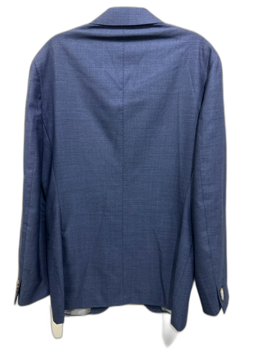 Suitsupply Blue Wool Solid 2 Button Men's Blazer Blue / 40L