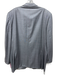 Ermenegildo Zegna Gray & Multi-Color Wool Plaid 2 Button Men's Blazer Gray & Multi-Color / 58