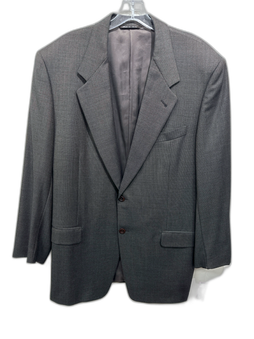 Canali Green & Multi Wool All Over Print 2 Button Men's Blazer Green & Multi / 54