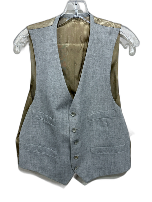 Christian Dior AS IS Gray Solid 2 Button Men's Blazer Gray / Est L