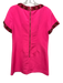 STS Sail to Sable Size S Hot Pink & Red Polyester Sequin Detail Shift Dress Hot Pink & Red / S